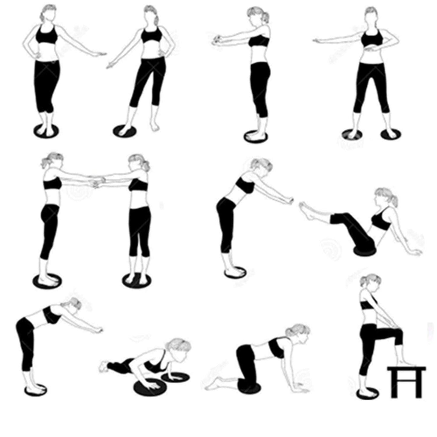 Indifit Tummy Twister Abdominal ABS Exerciser